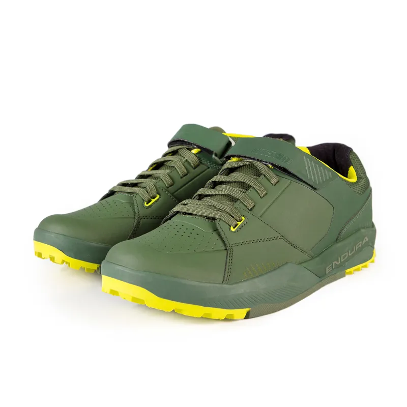 Balfes Bikes Endura MT500 Burner Flat MTB Shoe in Forest Green | Free postage over £30, £10 off first order, price match & 0% finance.
